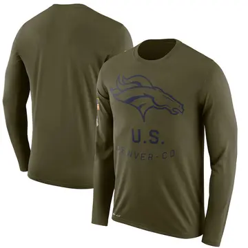 broncos men's long sleeve shirt