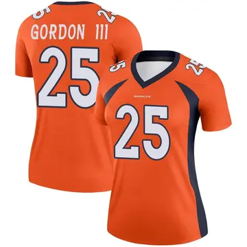 Women's Melvin Gordon III Denver Broncos Legend Orange Jersey