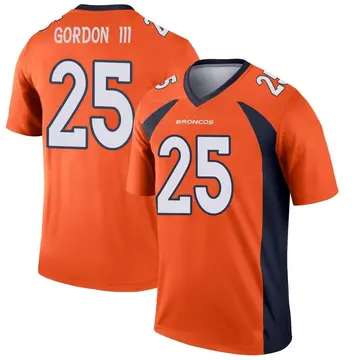 Youth Melvin Gordon III Denver Broncos Legend Orange Jersey